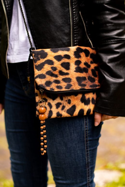 Bolsa Clutch animal print