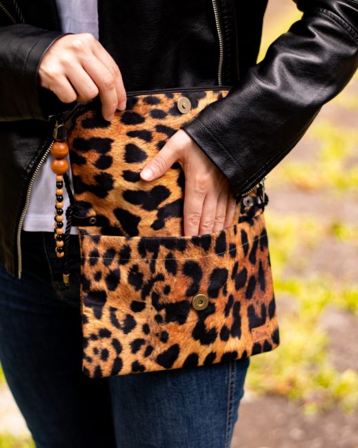 Bolsa Clutch animal print