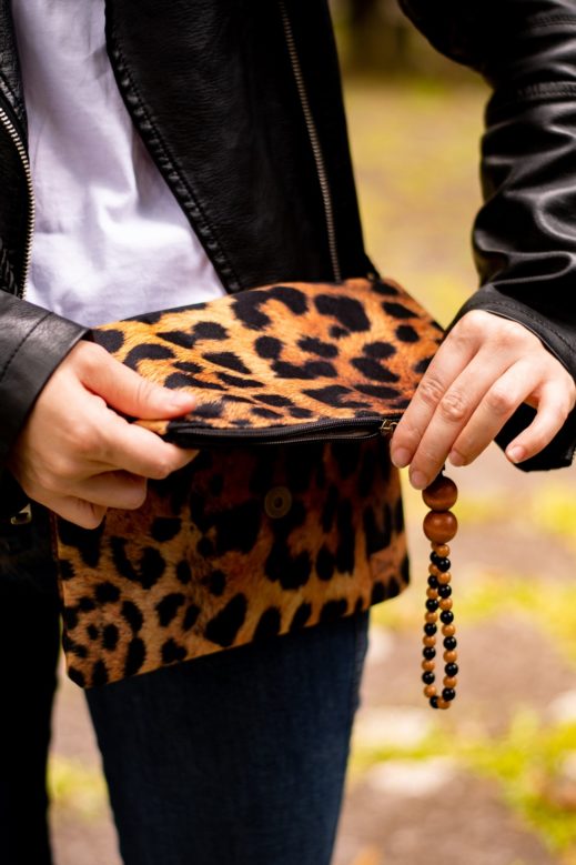 Bolsa Clutch animal print