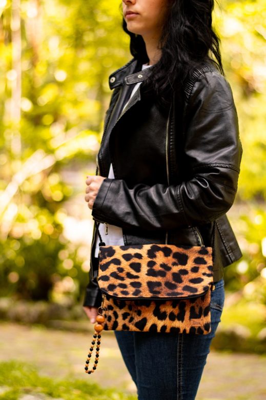 Bolsa Clutch animal print